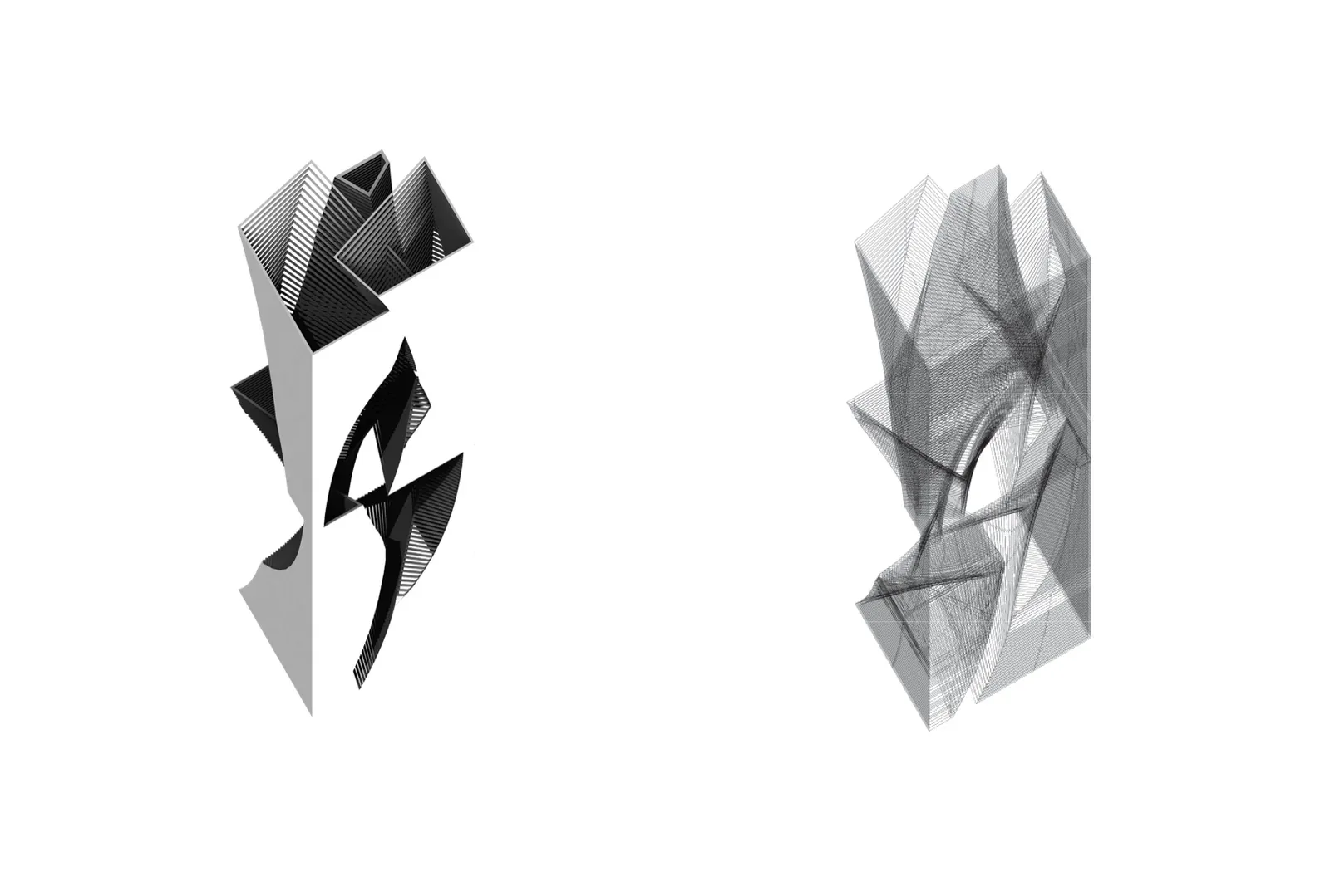 Solid and void study