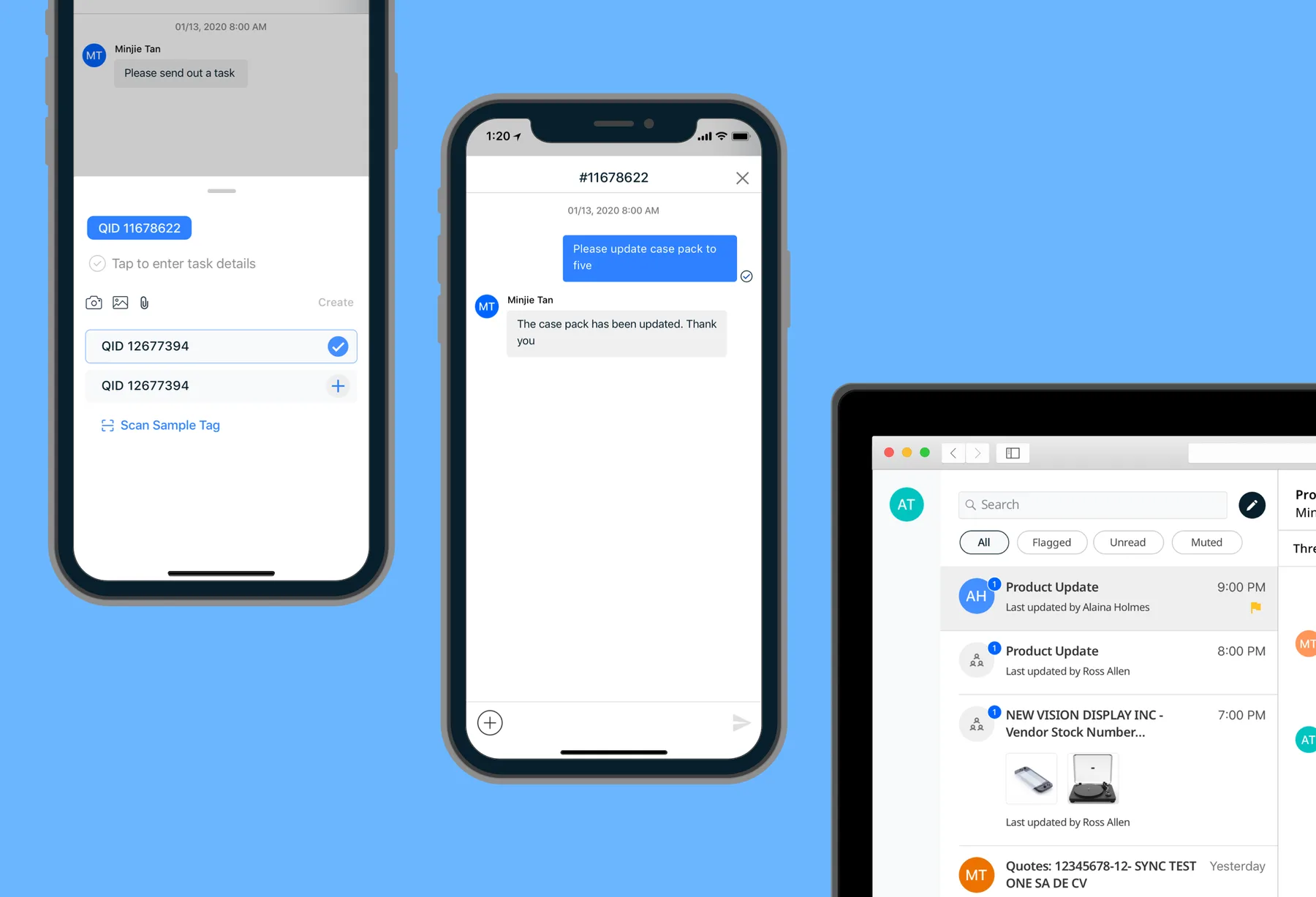 Flip messaging platform redesign